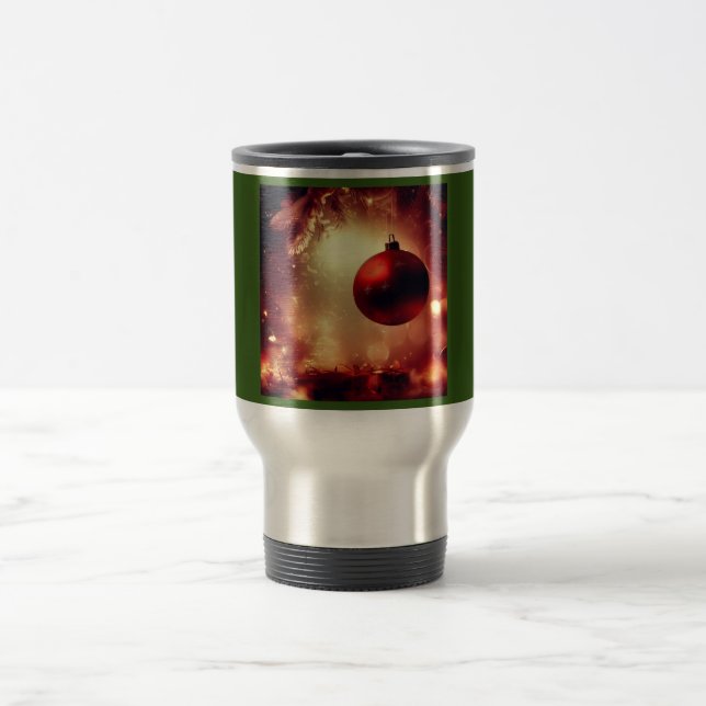 Christmas Decorations 5 Travel Mug (Center)