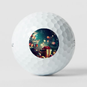Christmas Decorations (6) Golf Balls