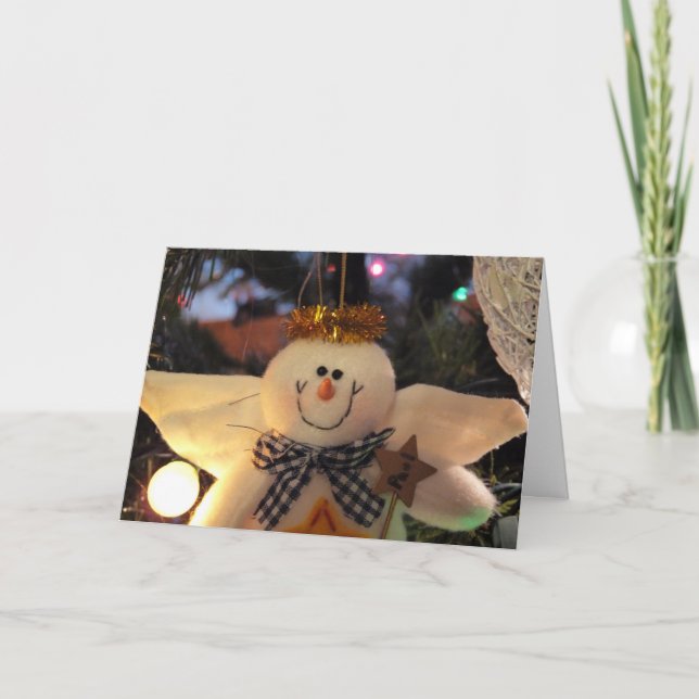 Christmas Decorations and Ornaments Card (Front)
