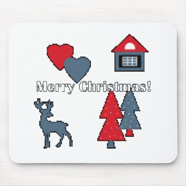 Christmas decorations , gift , decoration , greeti mouse pad (Front)