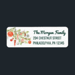 Christmas Decorations Return Address Labels<br><div class="desc">These lovely and festive address labels are perfect for your holiday mailing!</div>