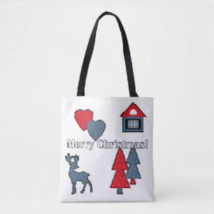 Christmas decorations tote bag