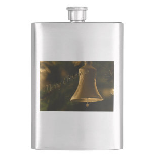 Christmas Decorative Bell Hip Flask