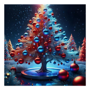 Christmas Decorative Canvas 1 - 002 Poster