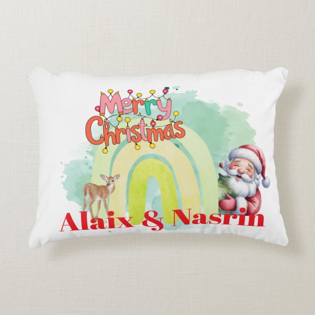 Christmas  decorative cushion (Front)