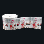 Christmas Decorative Ribbon, Snowman Grosgrain Ribbon<br><div class="desc">Christmas Decorative Ribbon,  

Complete your gift bag or gift box with this exquisite one of a kind Christmas Ribbon.

Something for everyone,  Maria lurdis afonso,  
https://www.zazzle.com/succeedinbeautybarb</div>