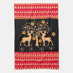 Christmas dee tea towel