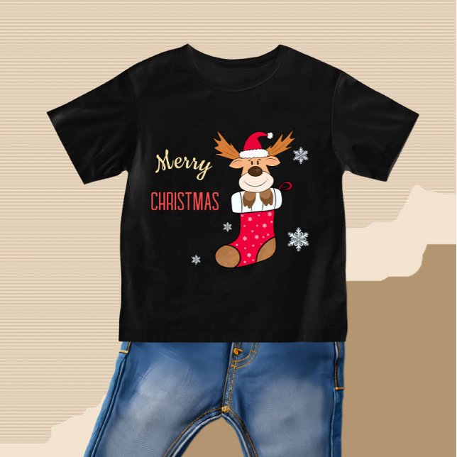 Christmas deer  baby T-Shirt (Creator Uploaded)