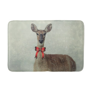 Christmas Deer Bath Mat
