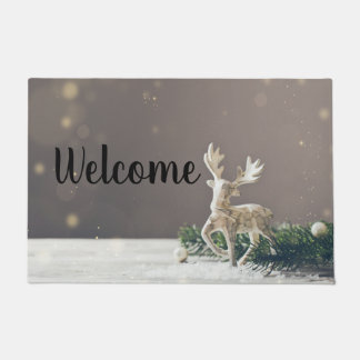 Christmas Deer Custom doormat