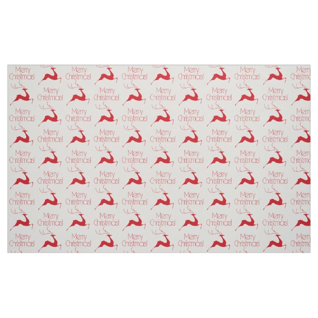 Christmas deer fabric (Fat Quarter)
