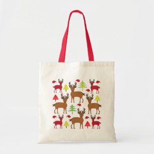 Christmas Deer Festive Christmas Tote Bag