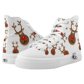 Christmas Deer High Tops