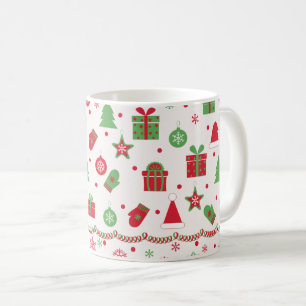 Christmas deer, ho ho ho, merry chrismas coffee mug