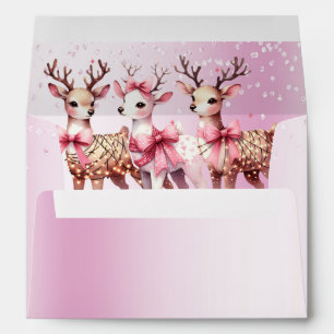 Christmas Deer Holiday Envelope