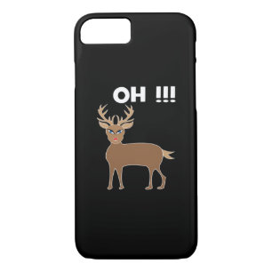 Christmas Deer Season Cute Festive Retro Style Case-Mate iPhone Case