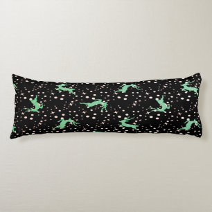 Christmas Deer Star Winter Pattern  Body Cushion