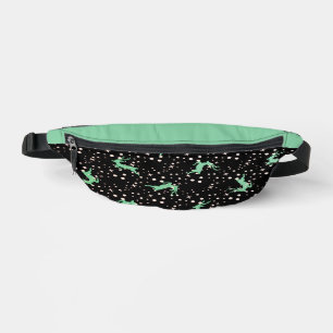 Christmas Deer Star Winter Pattern Bum Bags