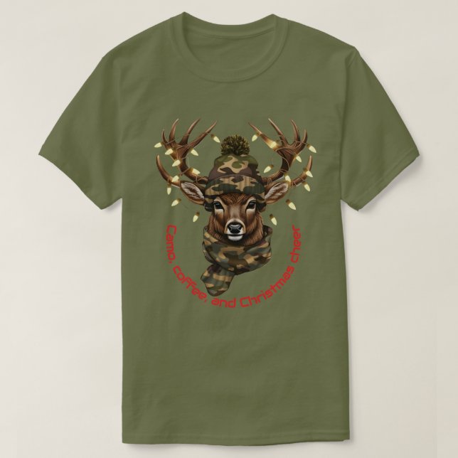 Christmas deer T-Shirt (Design Front)