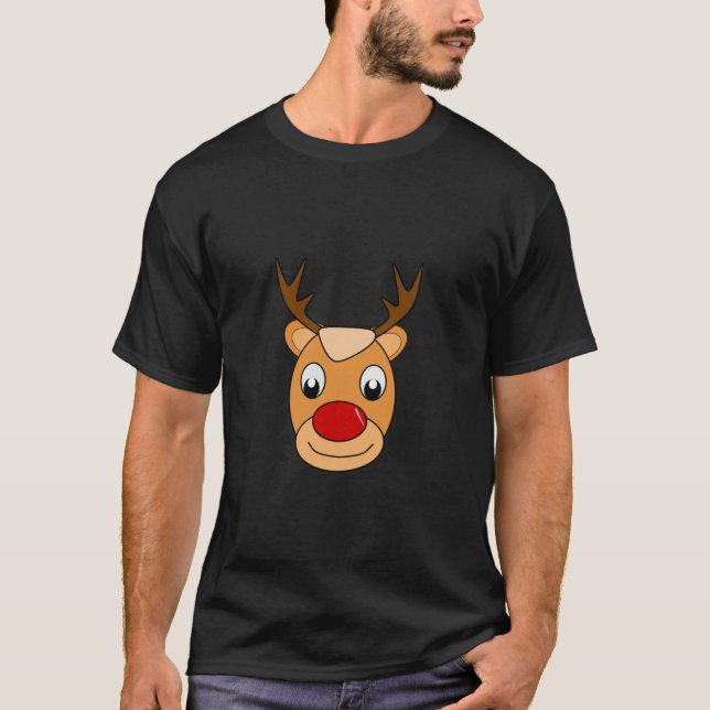 Christmas deer T-Shirt (Front)