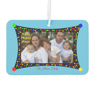 Christmas Delivery PHOTO INSERT - Card / Car Air Freshener