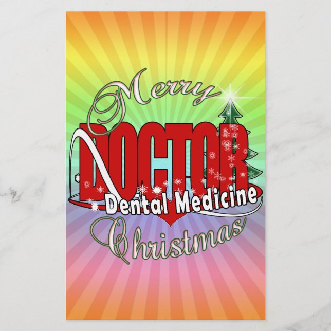 CHRISTMAS Dental Medicine DENTIST (Front)