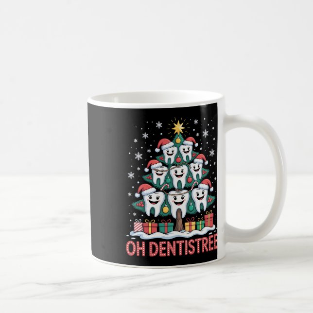 Christmas Dental Squad Oh Dentistree  Coffee Mug (Right)