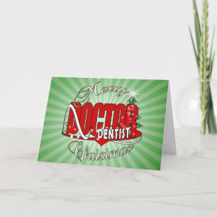 CHRISTMAS DENTIST HOLIDAY CARD