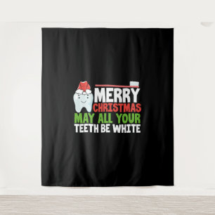 Christmas Dentist Shirts Christmas Dental Shirt Tapestry
