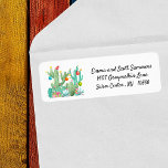 Christmas Desert Southwest Cactus Cacti Address<br><div class="desc">This design was created though digital art. It may be personalised in the area provide or customising by choosing the click to customise further option and changing the name, initials or words. You may also change the text colour and style or delete the text for an image only design. Contact...</div>
