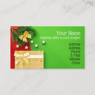 Christmas Design Business Card