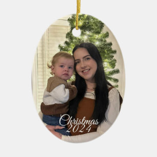 Christmas Design Ceramic Tree Decoration