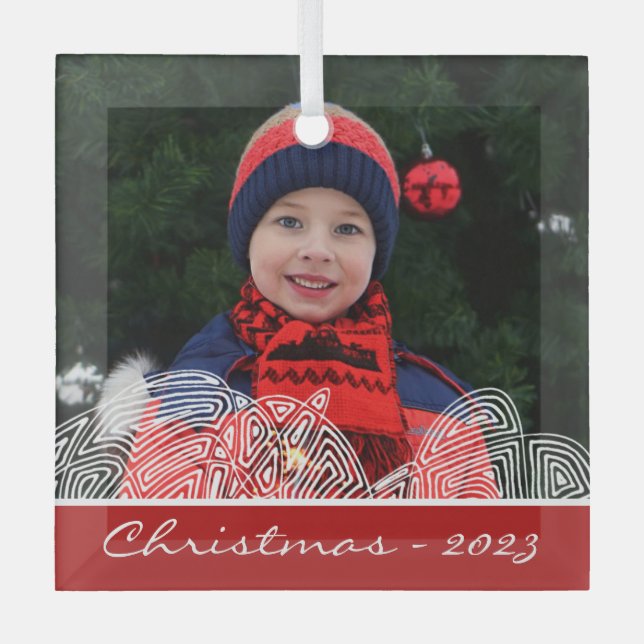 Christmas Design Ornament (Front)