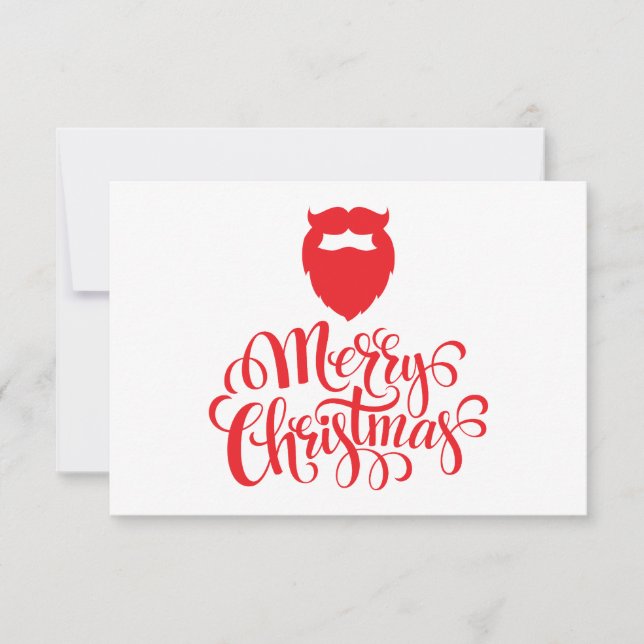 Christmas design Santa beard (Front)