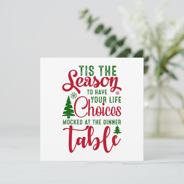 Christmas design season of choices (Standing Front)