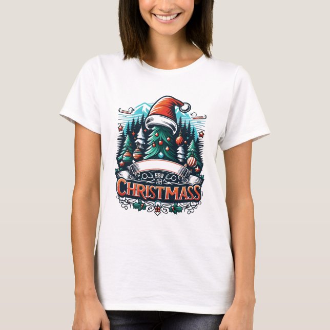 Christmas design T-Shirt (Front)