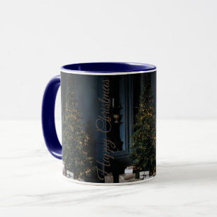 Christmas Design white Coffee Mugs