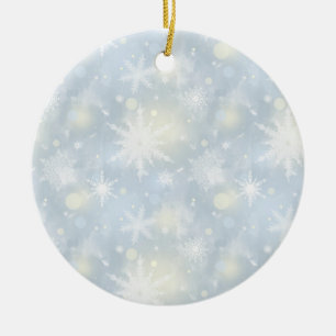 christmas,design,white,snowflakes,light,grey,blue, ceramic tree decoration
