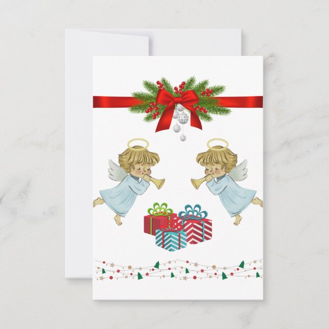 Christmas design with angels (Front)