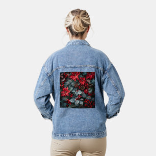 Christmas Designer Denim Jacket