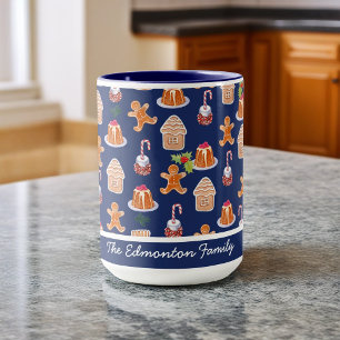 Christmas Desserts Mug Personalised