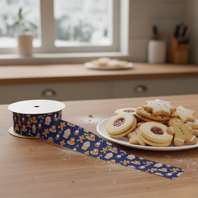 Christmas Desserts Satin Ribbon (Creator Uploaded)