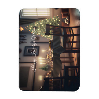 christmas dining magnet