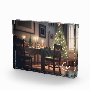 christmas dining photo block