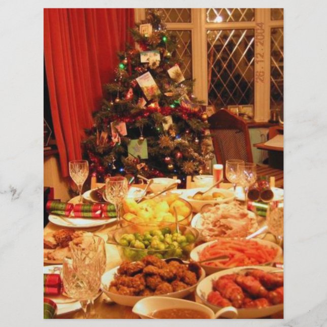 Christmas Dinner Flyer (Front)