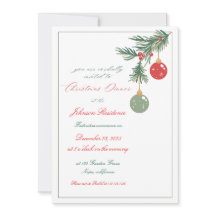 Christmas Dinner Invitation
