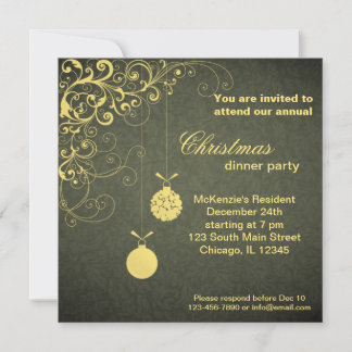 Christmas Dinner Invitation