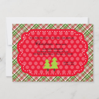 Christmas dinner invitation