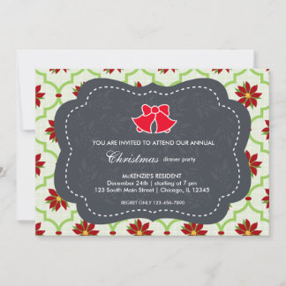 Christmas dinner invitation
