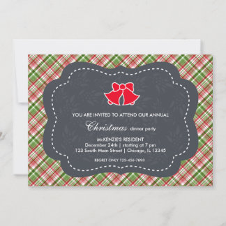 Christmas dinner invitation